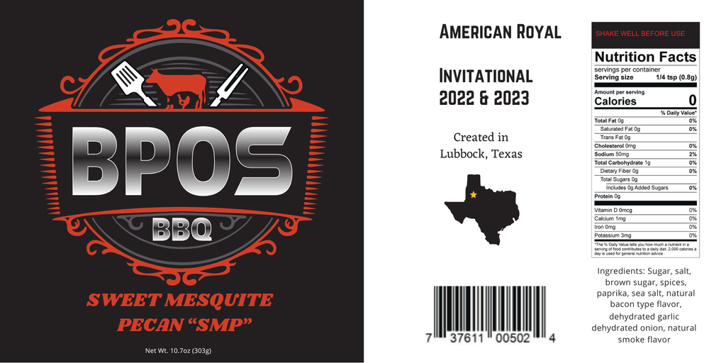 Sweet Mesquite Pecan BBQ Seasoning